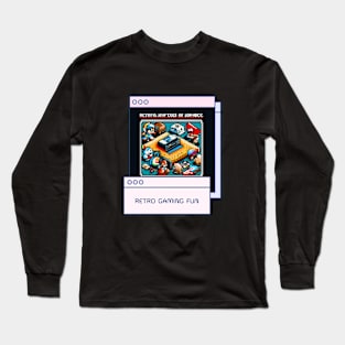 Retro Gaming Fun Long Sleeve T-Shirt